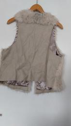 Te koop bont bodywarmer zonder mouwen mt 2xL, Ophalen of Verzenden, Zo goed als nieuw, Maat 46/48 (XL) of groter, Zwart