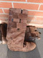 Winterlaarzen (Paardrijlaarzen) gevoerd met bond, Ophalen of Verzenden, Gedragen, Bruin
