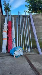 Partij voor zeilboot zeilen, masten, gieken, spriet, Ophalen, Gebruikt, Overige typen, Onbekend