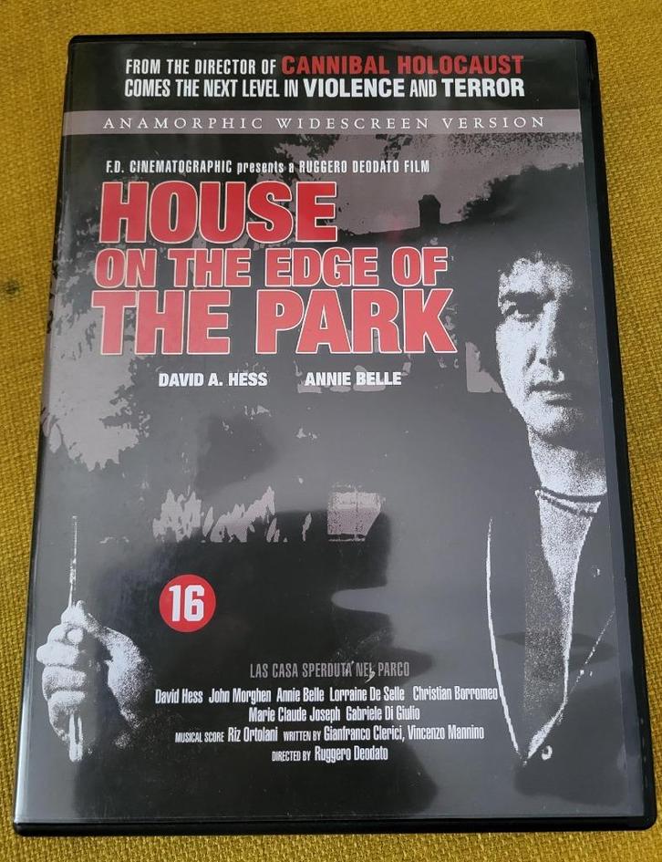 House On The Edge Of The Park - cult dvd, Cd's en Dvd's, Dvd's | Horror, Zo goed als nieuw, Overige genres, Vanaf 16 jaar, Ophalen of Verzenden