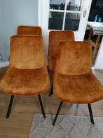 4 goudgele kuipstoelen NIEUW eettafel stoelen keuken, Huis en Inrichting, Stoelen, Ophalen of Verzenden, Nieuw