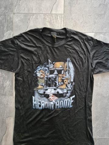 Vintage 1987 3D Emblem 'Headin' Home' T-shirt Maat - M beschikbaar voor biedingen