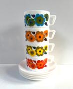 Vintage /retro Arcopal France Lotus kop en schotels, Verzamelen, Retro, Ophalen, Huis en Inrichting