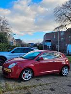 Alfa Romeo MiTo 1.4 Turbo 155 PK  Leer Sportuitlaat 17" LM, Auto's, Alfa Romeo, Voorwielaandrijving, 15 km/l, Zwart, 4 cilinders