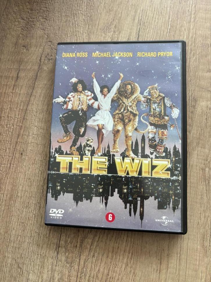 dvd the wiz - michael jackson, Cd's en Dvd's, Dvd's | Klassiekers, Zo goed als nieuw, Science Fiction en Fantasy, 1980 tot heden