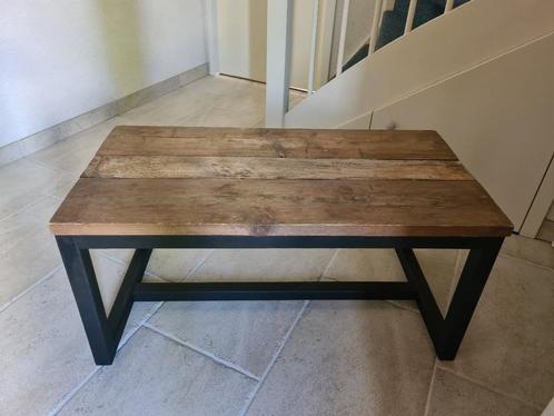 Multifunctionele tafel. Steigerhout. Mancave. Stoer., Huis en Inrichting, Tafels | Bijzettafels, Gebruikt, Rechthoekig, 45 tot 60 cm