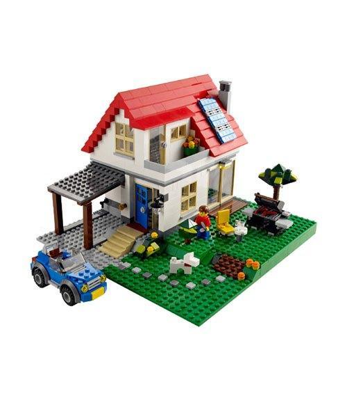 LEGO 5771 Hillside House CREATOR, Kinderen en Baby's, Speelgoed | Duplo en Lego, Gebruikt, Lego, Complete set, Ophalen of Verzenden