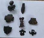 Leerbeslag brons diverse perioden, Antiek en Kunst, Antiek | Koper en Brons, Ophalen of Verzenden