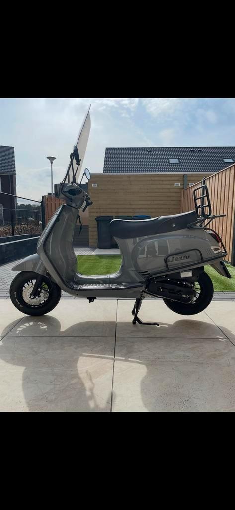 Scooter, Snorscooter, La souris, hoog windscherm, Nardo Grey, Fietsen en Brommers, Snorfietsen en Snorscooters, Gebruikt, Overige merken