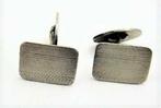 Art deco manchetknopen 830 zilver meesterteken HS of SH (2), Ophalen, Zo goed als nieuw, Zilver