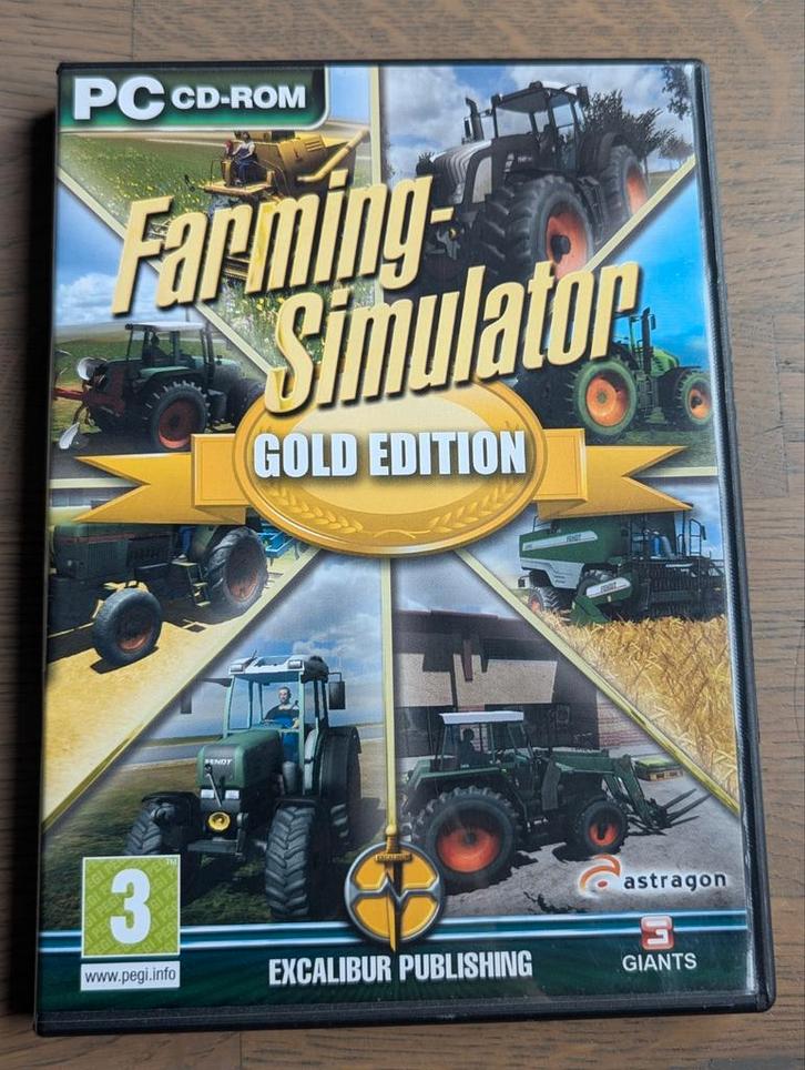 Farming Simulator Gold Edition – PC CD-ROM, Spelcomputers en Games, Games | Pc, Zo goed als nieuw, Simulatie, 1 speler, Vanaf 3 jaar