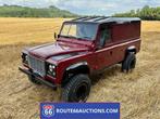 Land Rover Defender 110 V8 | 1984 | Route 66 Auctions, Auto's, Land Rover, Overige carrosserieën, Zwart, Bedrijf