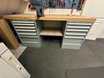 Lista Werkbank met 2 Ladekasten - Zo Goed Als Nieuw, Doe-het-zelf en Verbouw, Ophalen, Zo goed als nieuw