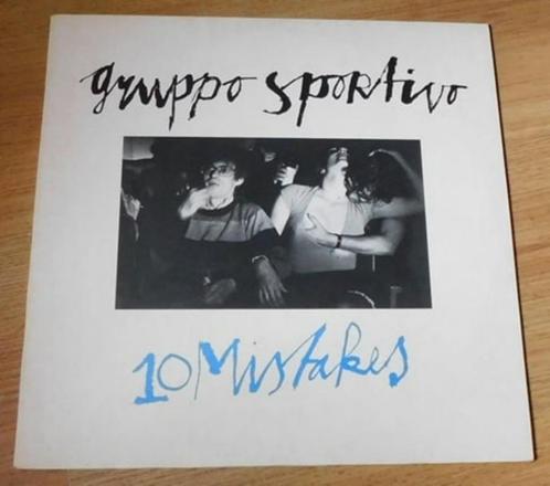 Gruppo Sportivo – 10 Mistakes, Cd's en Dvd's, Vinyl | Rock, Gebruikt, Alternative, 10 inch, Ophalen of Verzenden