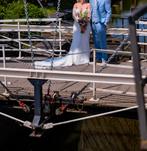 Trouwjurk, Ophalen, Zo goed als nieuw, Wit, Trouwjurk