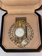 Dameshorloge Set met Diamanten en Armband, Kleding | Dames, Overige Dameskleding, Ophalen of Verzenden, Nieuw
