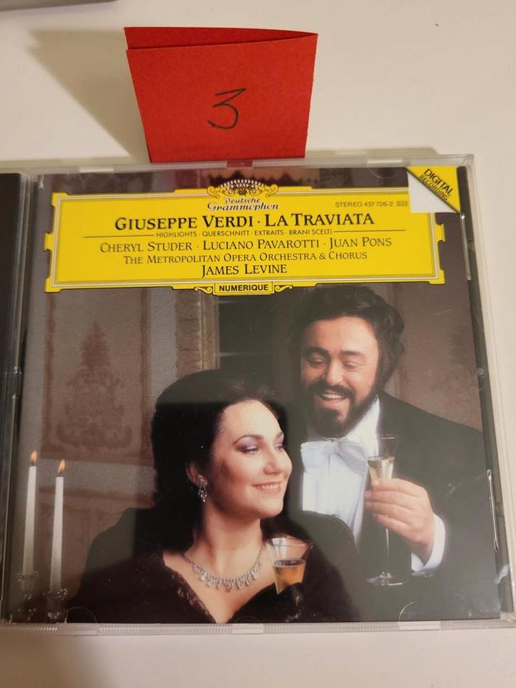 Verdi - La Traviata - CD, Cd's en Dvd's, Cd's | Klassiek, Zo goed als nieuw, Opera of Operette, Romantiek, Met libretto, Ophalen of Verzenden