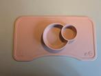 Roze stokke placemat bord, Kinderen en Baby's, Ophalen, Zo goed als nieuw, Overige typen