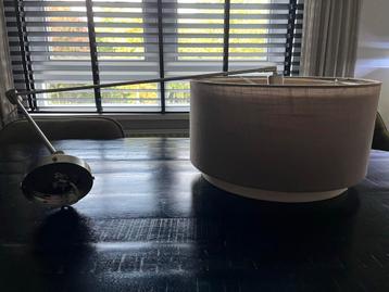 Moderne verstelbare Hanglamp, plafondlamp met Stoffen Kap beschikbaar voor biedingen