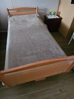 Hooglaag bed, Ophalen, Eenpersoons, Hout, Verstelbaar