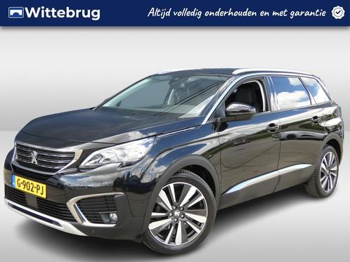 Peugeot 5008 1.2 PureTech Allure 7-Zits | Leder | Parkeercam, Auto's, Peugeot, Bedrijf, Te koop, ABS, Achteruitrijcamera, Airbags