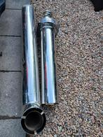 Openhaard rookafvoer, Ophalen of Verzenden, Gebruikt, Aluminium, Minder dan 2 meter