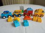 Lego duplo auto`s 4 stuks, Kinderen en Baby's, Ophalen of Verzenden, Gebruikt, Losse stenen, Duplo
