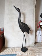 Metalen kraanvogel ( ophalen in Hattem), Antiek en Kunst, Ophalen of Verzenden