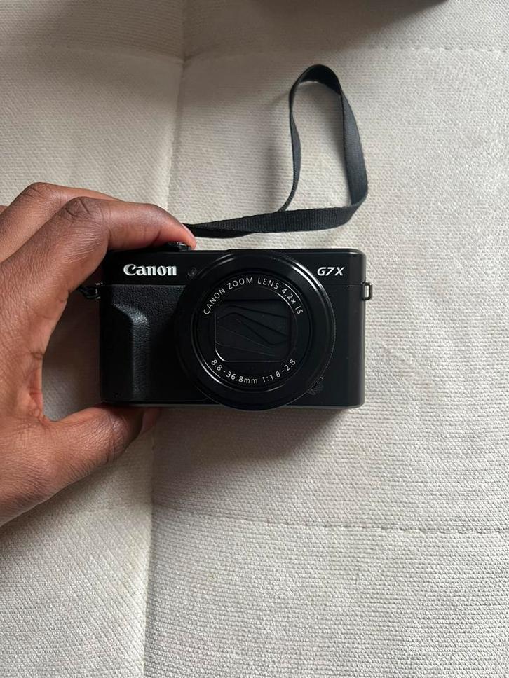 Canon G7X Mark II, Audio, Tv en Foto, Fotocamera's Digitaal, Zo goed als nieuw, Ophalen of Verzenden