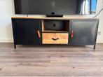 Tv meubel industriel, Ophalen of Verzenden, Zo goed als nieuw, 25 tot 50 cm, Minder dan 100 cm