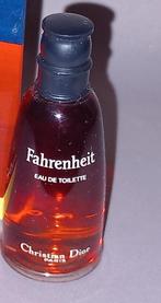 Volle parfum mini -  Christian dior Fahrenheit, Ophalen of Verzenden, Zo goed als nieuw, Miniatuur, Gevuld