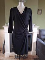 Rinascimento wikkel look jurk LBD L gratis verz in NL, Maat 38/40 (M), Verzenden, Zwart, Rinascimento