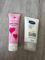 Twee soorten handcrème (Vaseline & Care for life), Ophalen of Verzenden, Nieuw, Bodylotion, Crème of Olie