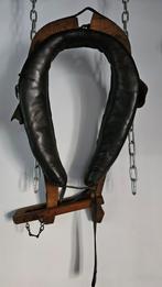 Antieke Haam paardentuig decoratief, Ophalen of Verzenden