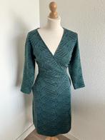 King Louie maat L groene grafische tulip cross dress 2403, Maat 42/44 (L), Ophalen of Verzenden, Zo goed als nieuw, Knielengte