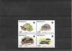 Monaco schildpadden, Postzegels en Munten, Ophalen of Verzenden, Postfris, Dier of Natuur