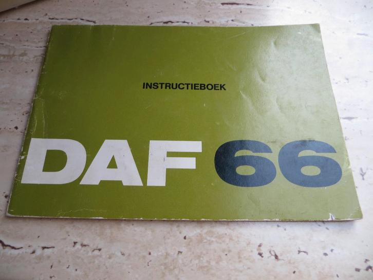 Instructieboek DAF 66, DAF 66 stationcar 1973, zeer mooi!, Auto diversen, Handleidingen en Instructieboekjes, Ophalen of Verzenden