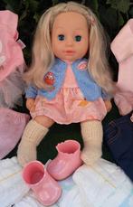 Pop baby Sophia (Annabell) + extra kleertjes ZGAN, Ophalen of Verzenden, Zo goed als nieuw, Babypop