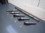 MC3 Zaagfrees houders / 16 , 22 , 27mm + horizontale as, Doe-het-zelf en Verbouw, Draaibanken, Ophalen of Verzenden, Gebruikt