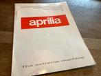 Aprilia Brochure map- The Extreme Machine.    (4), Fietsen en Brommers, Handleidingen en Instructieboekjes, Verzenden, Zo goed als nieuw