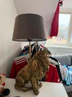 Mooie gouden leeuwen Lamp Nieuwstaat!, Ophalen of Verzenden, Zo goed als nieuw