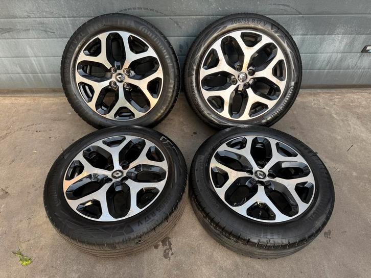 Originele Renault Captur velgen 17 inch 205/55 R17 V XL, Auto-onderdelen, Banden en Velgen, Banden en Velgen, Zomerbanden, 17 inch