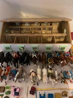 Schleich paarden met stal en trailer, Ophalen, Zo goed als nieuw, Jongen of Meisje