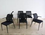 Vitra Meda Slim stoelen Design Alberto Meda 199,- p.s., Ophalen, Modern Design, Zwart, Metaal