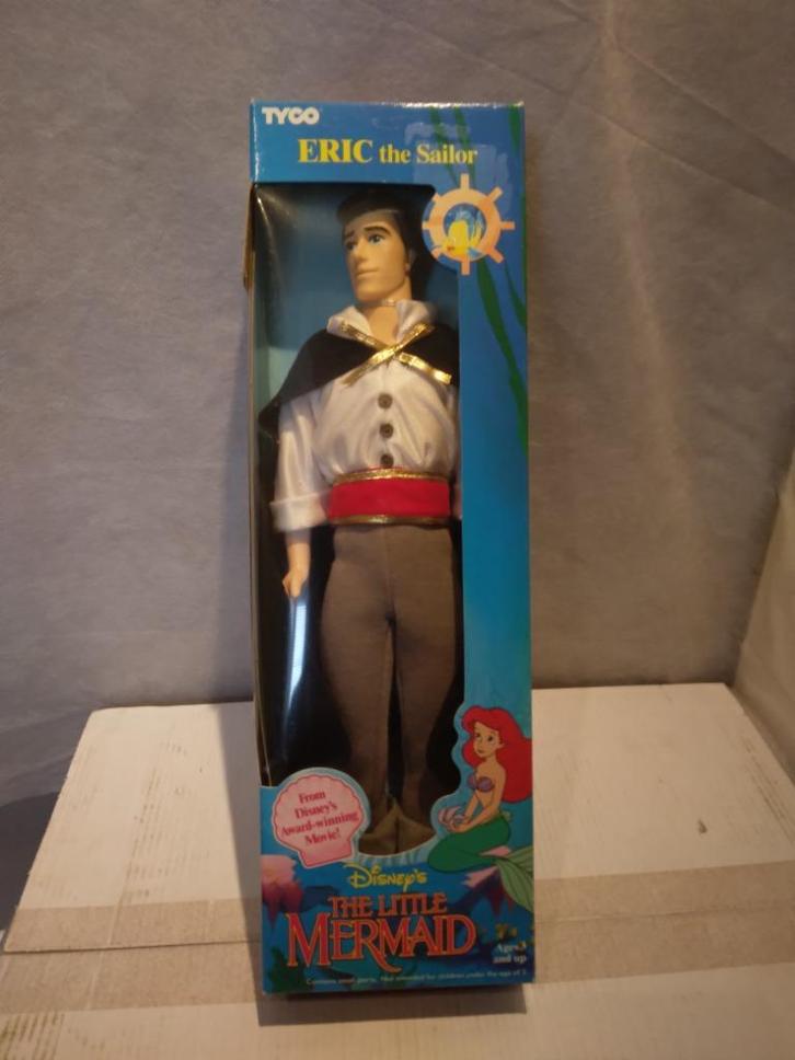 Kleine Zeemeermin ERIC the SAILOR figuur nieuw 1991 Tyco !!, Verzamelen, Disney, Nieuw, Beeldje of Figuurtje, Pocahontas of Kl. Zeemeermin