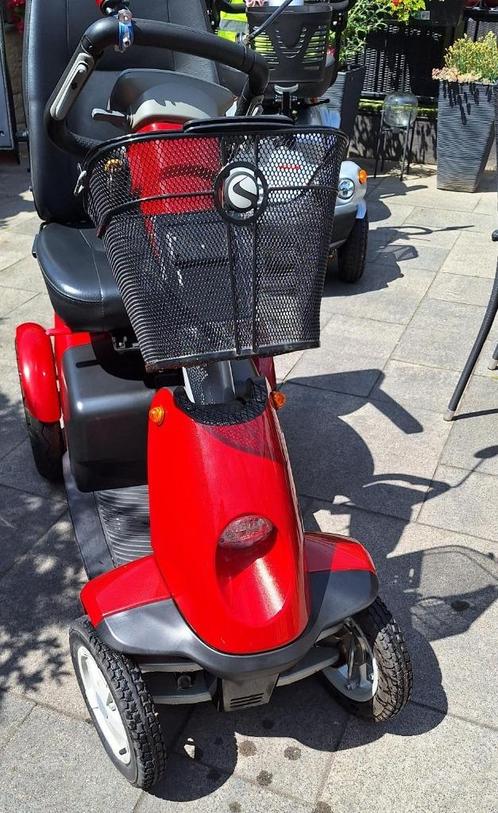 Tropy 6 4 wiel scootmobiel rood, Diversen, Brommobielen en Scootmobielen, Gebruikt, Sterling, 46 km of meer, 11 t/m 15 km/u, Ophalen