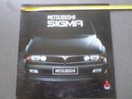 Mitsubishi Sigma GROOT Formaat Brochure, Verzenden, Zo goed als nieuw, Mitsubishi