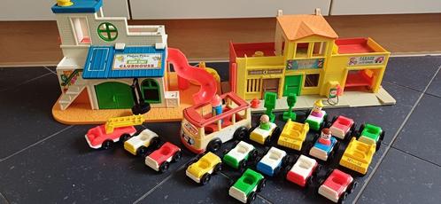 Grote set Antiek Fisher Price speelgoed, Kinderen en Baby's, Speelgoed | Overig, Gebruikt, Jongen of Meisje, Ophalen of Verzenden