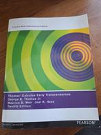 Thomas' Calculus Early Transcendentals, Boeken, Studieboeken en Cursussen, Gelezen, Beta, Diverse auteurs, Ophalen of Verzenden