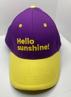 PET PAARS GEEL “HELLO SUNSHINE!” NIEUW, -, -, Nieuw, Pet